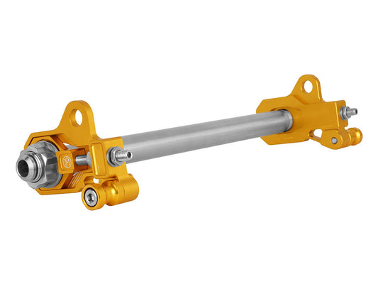 Rear Axle Adjuster Kit – Gold. Fits Touring 2009up.