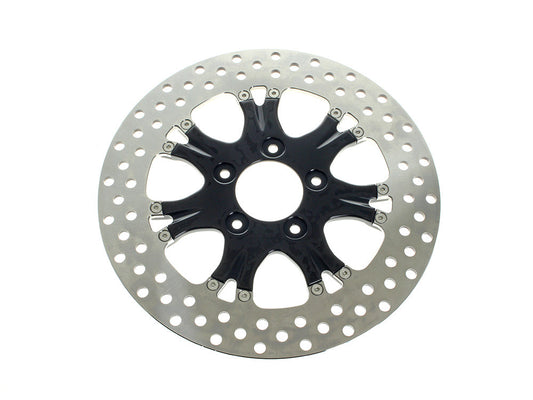 11.5in. Front Heathen & Paramount Disc Rotor – Black Anodized. Fits H-D 1984up with 11-1/2in. Disc Rotor(s).