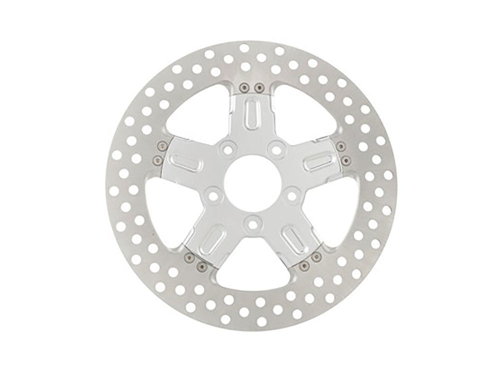 11.8in. Left Hand Front & Right Hand Front Formula Disc Rotor – Chrome. Fits Softail 2015up, Touring 2008up, Dyna 2006-2017 & Sportster 2014-2021