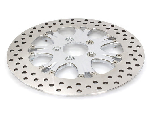 11.8in. Right Hand Rear Heathen & Paramount Disc Rotor – Chrome. Fits Touring 2008up.