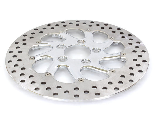 11.8in. Right Hand Rear Torque Disc Rotor – Chrome. Fits Touring 2008up.