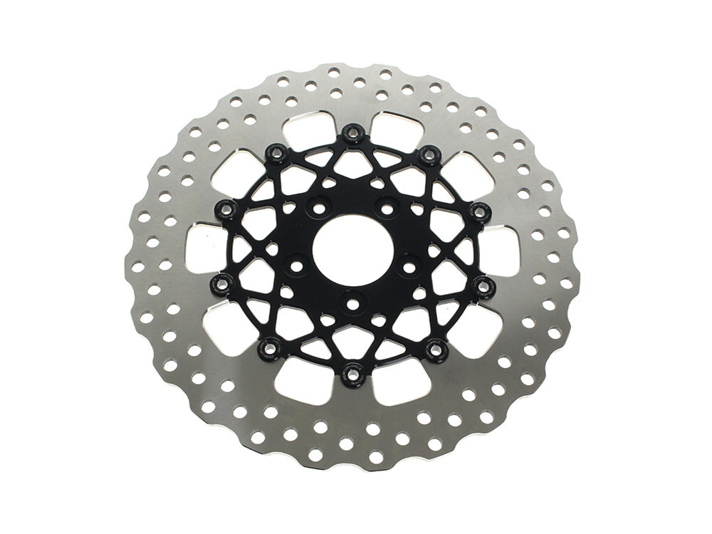 12.6in. Front Speedstar Disc Rotor – Black Anodized. Fits Touring 2024up with Custom Wheel and Hub Mounted 320mm Rotors.