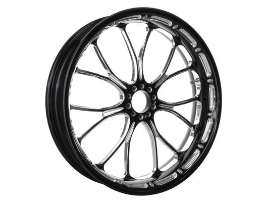 23in. x 3.50in. wide Heathen Wheel – Black Contrast Cut Platinum.