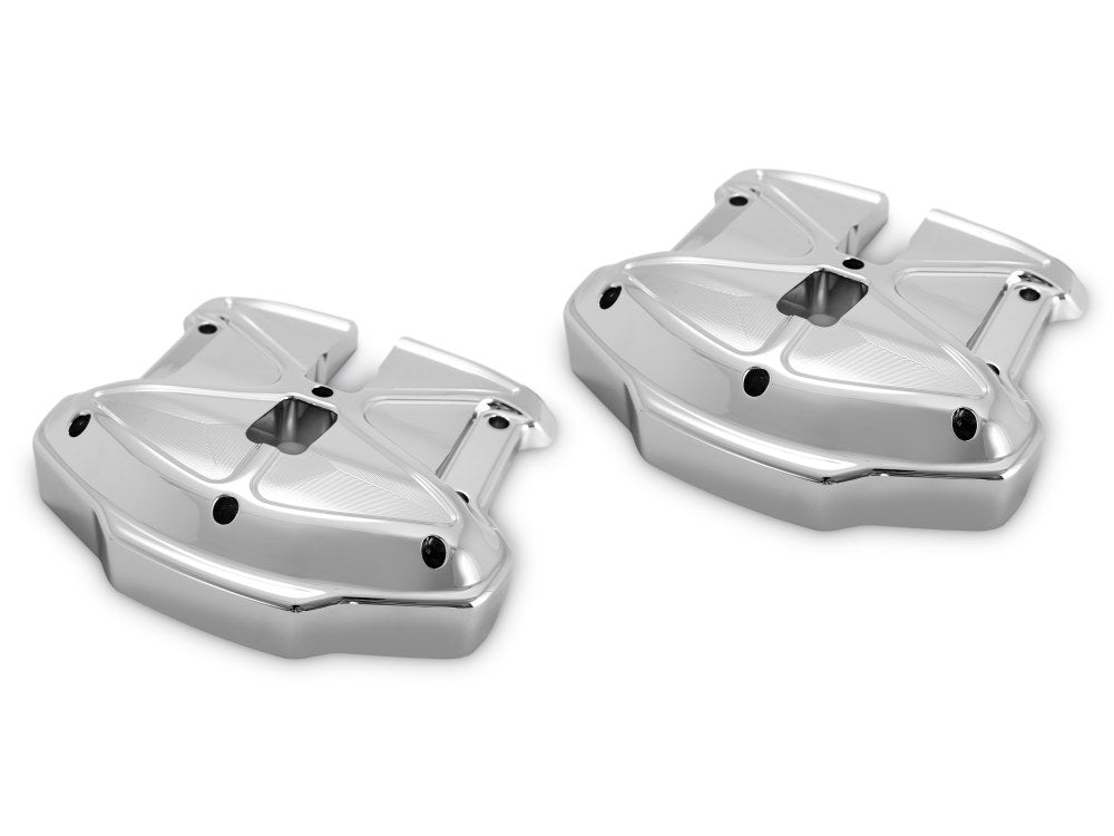 Formula Rocker Covers – Chrome. Fits Touring 2017up & Softail 2018up.