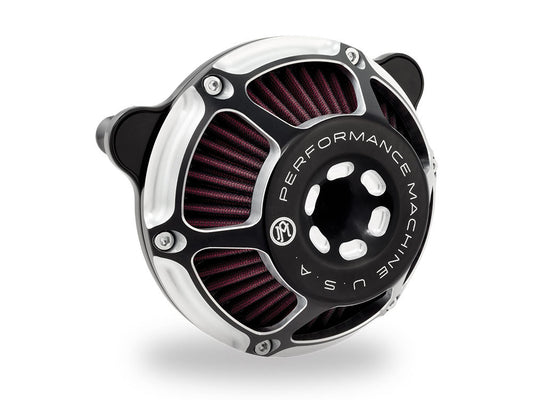 Max HP Air Cleaner Kit – Black Contrast Cut. Fits CVO Touring 2023up, Street Glide & Road Glide 2024up, Touring 2025up & Softail 2025up