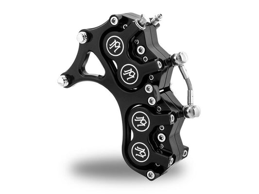 Performance Machine Caliper 8Pist; LHF Dual, 16in. DiscBlk