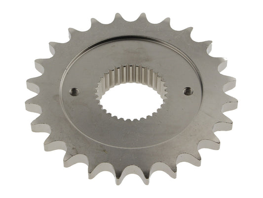 24 Tooth 0.500 Offset Transmission Sprocket. Fits 5spd Big Twin 1987-2006 & Sportster 2006-2021