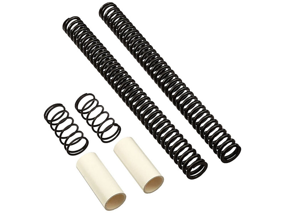 Fork Spring Lowering Kit for 49mm Fork Tubes. Fits Dyna 2006-2017 & Softail Rocker 2008-2011.