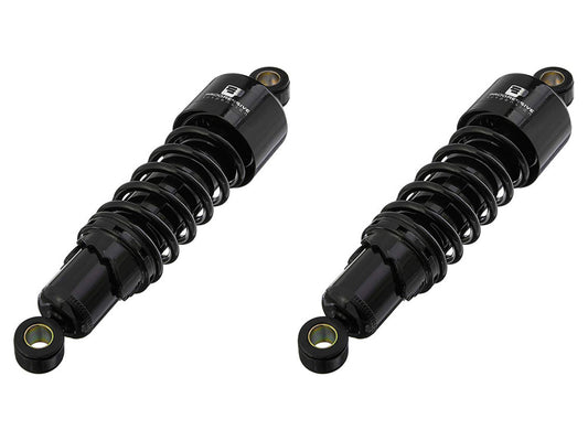 412 Series, 11in. Standard Spring Rate Rear Shock Absorbers – Black. Fits Sportster 2004-2021