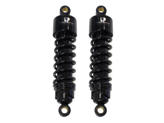 412 Series, 11.5in. Standard Spring Rate Rear Shock Absorbers – Black. Fits Sportster 2004-2021