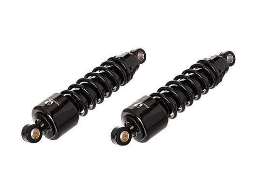 412 Series, 12.5in. Standard Spring Rate Rear Shock Absorbers – Black. Fits Sportster 2004-2021