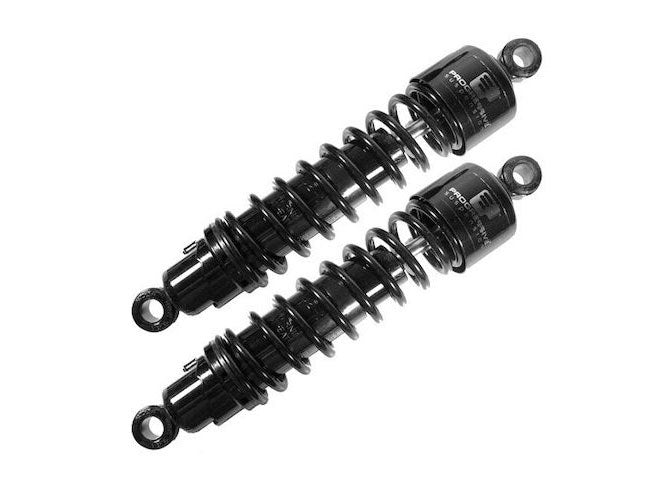 412 Series, 13in. Standard Spring Rate Rear Shock Absorbers – Black. Fits Sportster 2004-2021