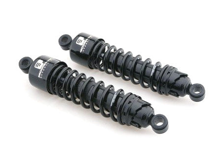 412 Series, 11.5in. Heavy Duty Spring Rate Rear Shock Absorbers – Black. Fits Sportster 2004-2021