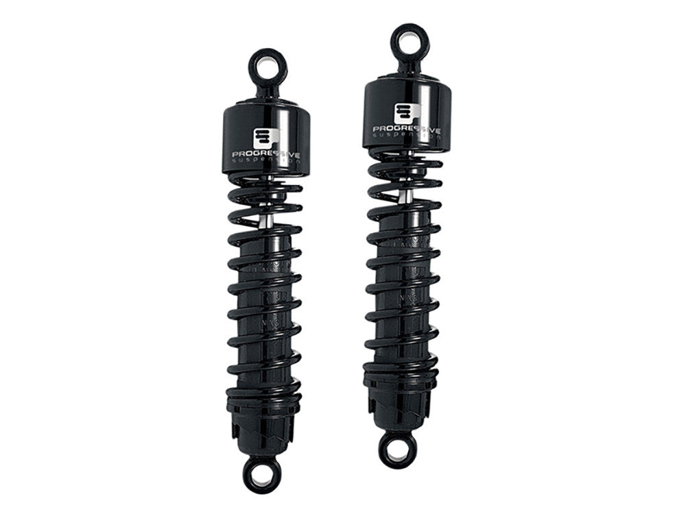 412 Series, 13in. Heavy Duty Spring Rate Rear Shock Absorbers – Black. Fits Street 2015-2020