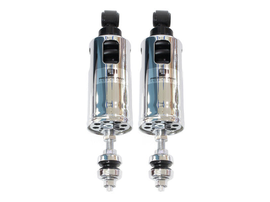 422 Series, Standard Spring Rate Rear Shock Absorbers – Chrome. Fits Softail 2000-2017.