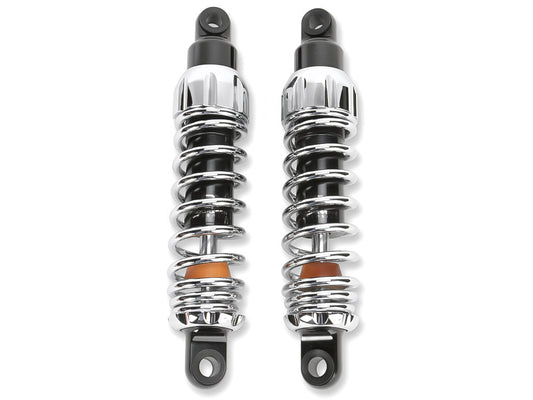 444 Series, 11.5in. Standard Spring Rate Rear Shock Absorbers – Chrome. Fits Scout 2015up.