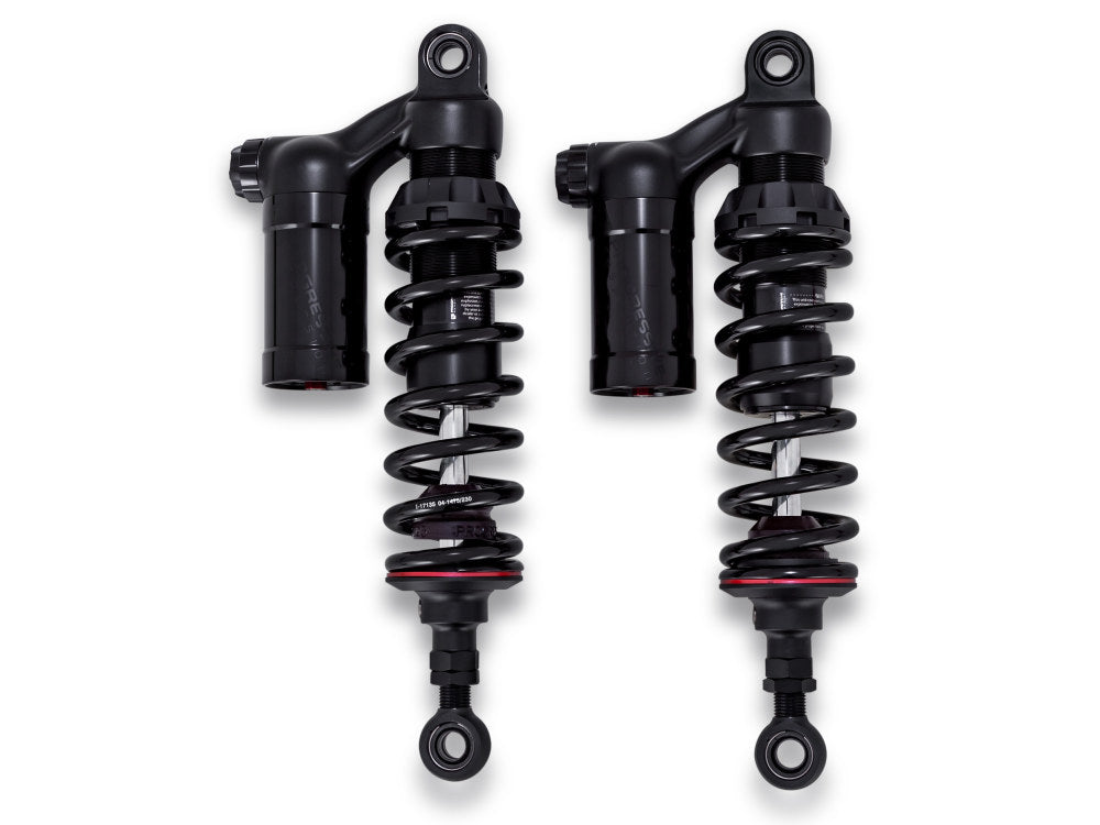 990 Sport Series, 13.5in. Rear Shock Absorbers – Black. Fits Dyna 1991-2017.