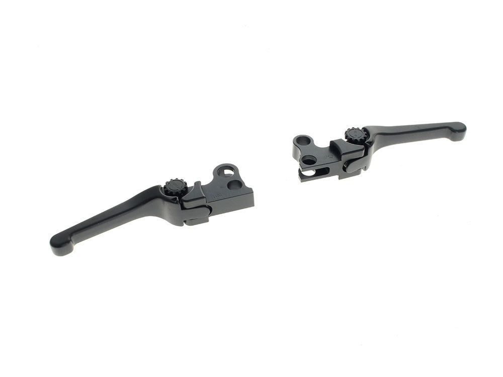 Adjustable Anthem Levers – Black. Fits HD 1982-1995