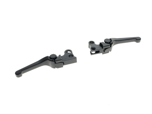Adjustable Anthem Levers – Black. Fits HD 1982-1995