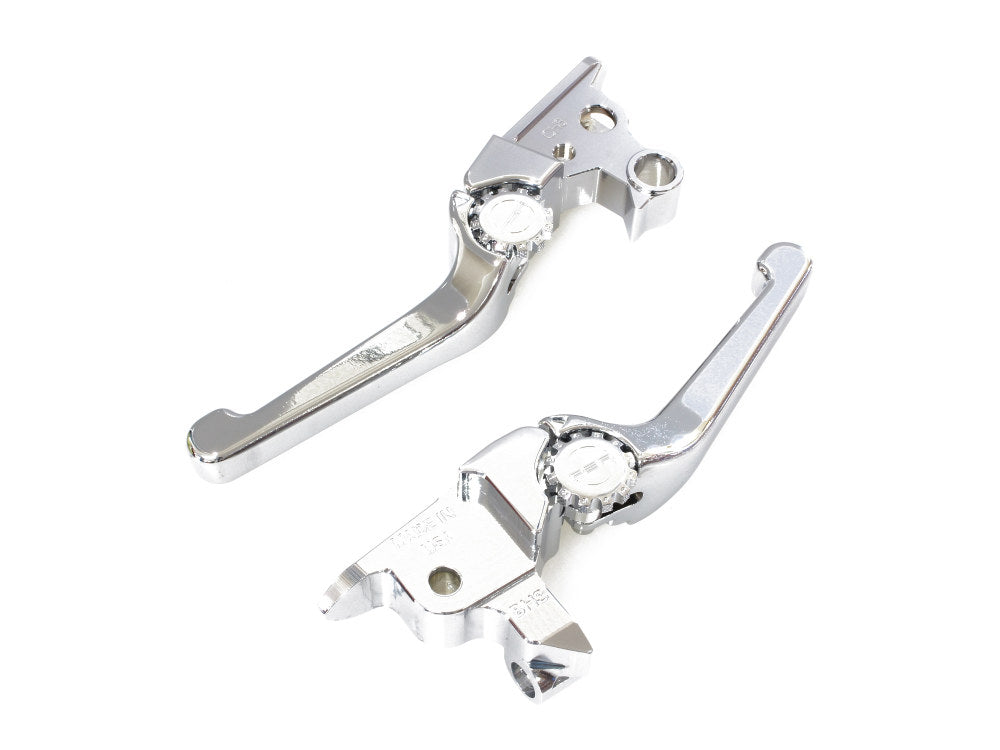 Adjustable Anthem Levers – Chrome. Fits Touring 2008-2013 & Road King 2014-2016.