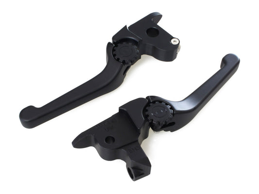 Adjustable Anthem Levers – Black. Fits Touring 2014-2016 With Hydraulic Clutch & V-Rod 2006-2017