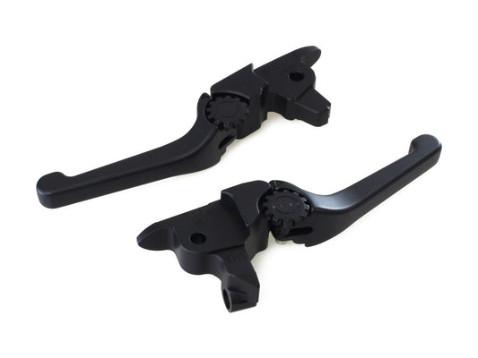 Adjustable Anthem Levers – Black. Fits Touring 2017-2020.