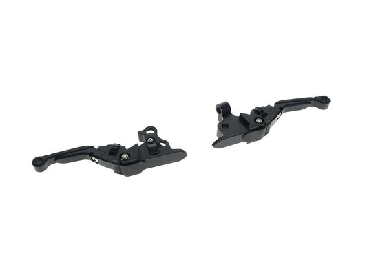 Adjustable Anthem Pro Levers – Black. Fits Touring Most 2021-2024 with Cable Clutch