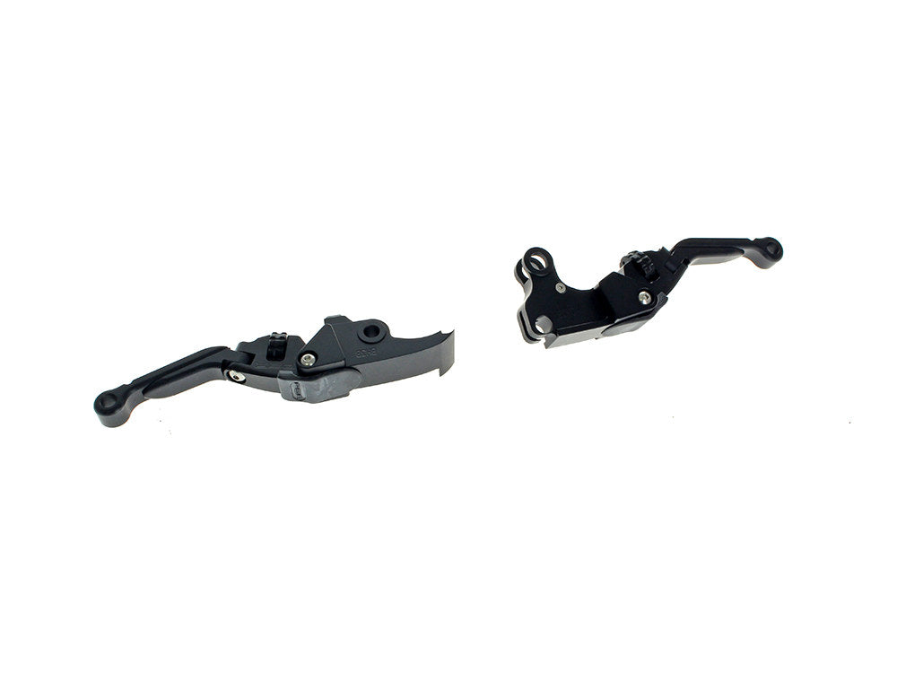 Adjustable Anthem Pro Levers – Black. Fits CVO Touring 2023up & Street Glide & Road Glide 2024up