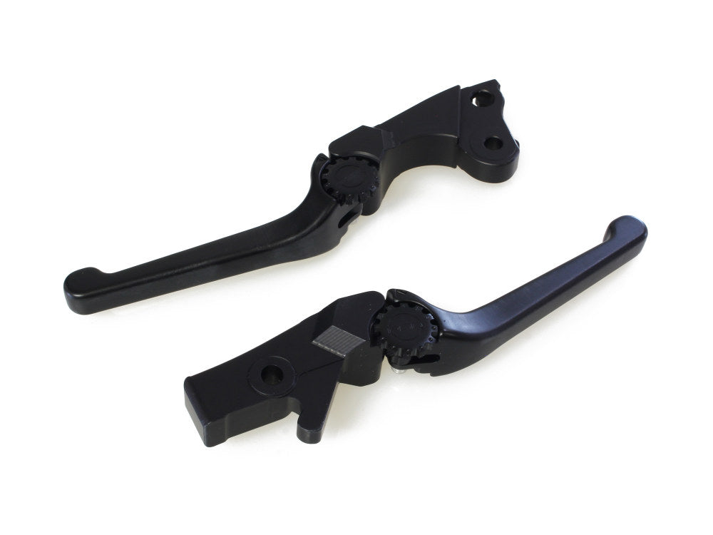 Adjustable Anthem Levers – Black. Fits Indian Cruiser’21up