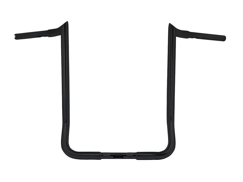 16in. x 1-1/4in. Bagger Monkey Handlebar – Black. Fits Ultra and Street Glide Models.