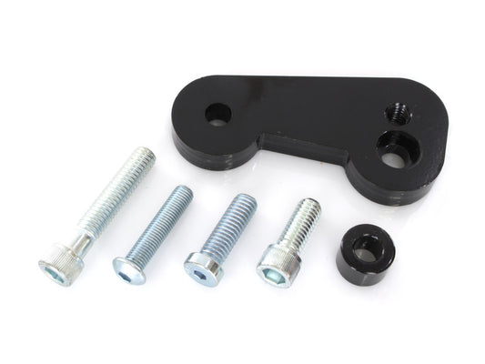 Staggered System Relocation Spacer Kit. Fits Street Bob & Low Rider 2018up Models with Mid Mounts.