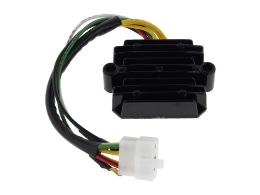 Regulator/Rectifier – Black. Honda CB350-750cc 1969-1978.