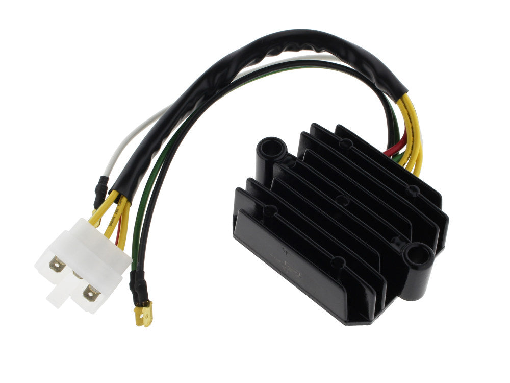 Regulator/Rectifier – Black. Fits Honda CB350-750cc 1969-1978.