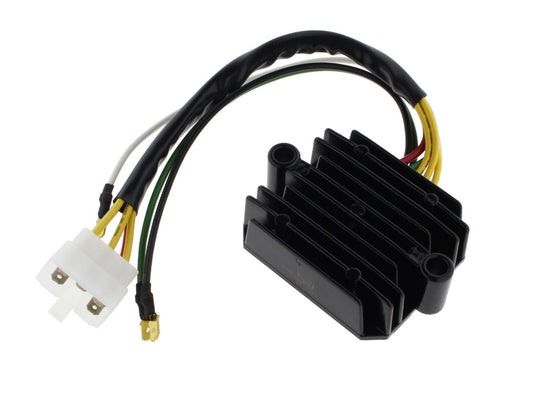 Regulator/Rectifier – Black. Fits Honda CB350-750cc 1969-1978.