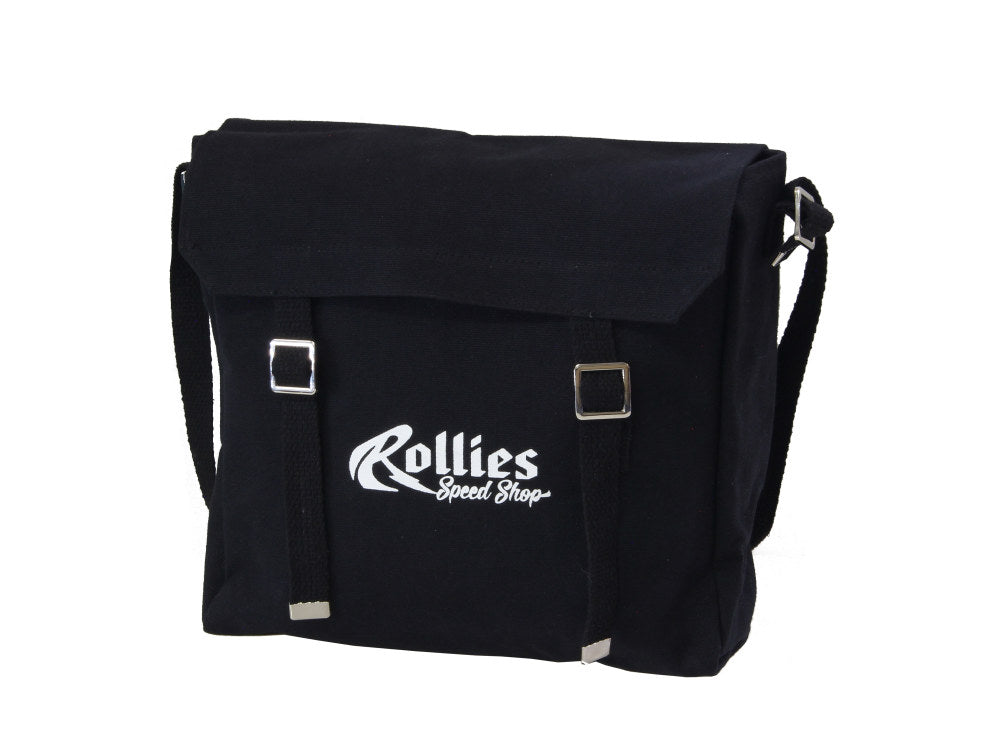 Rollies Canvas Haversack – Black
