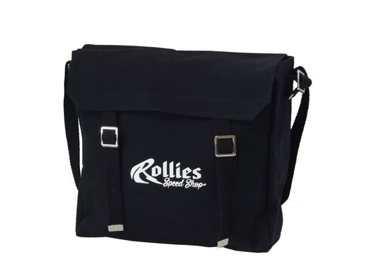 Rollies Canvas Haversack – Black