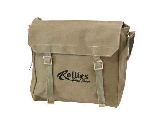 Rollies Canvas Haversack – Khaki