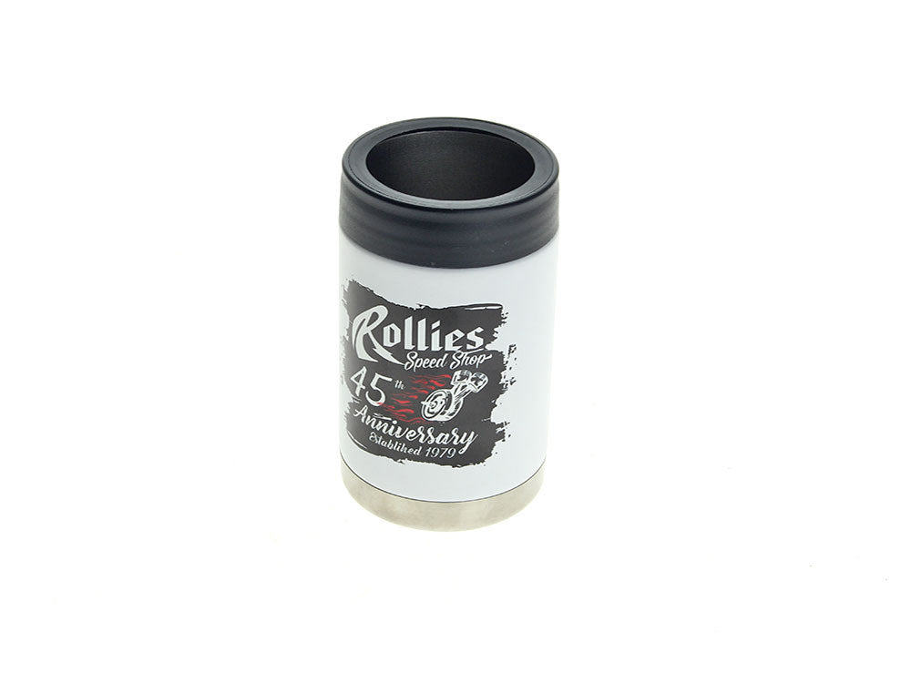 Rollies 45th Anniversary OG Logo Stainless Steel Insulated Beer Cooler – White