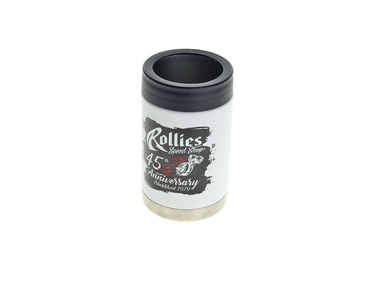 Rollies 45th Anniversary OG Logo Stainless Steel Insulated Beer Cooler – White