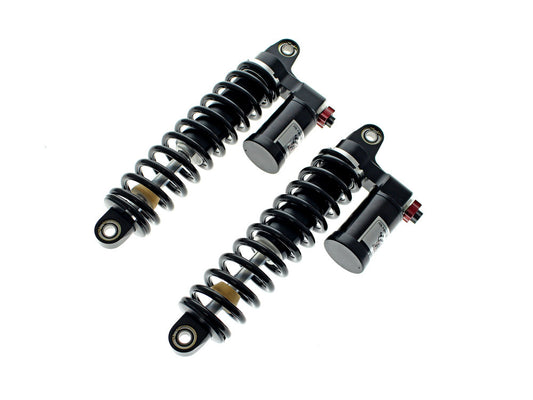 13in. RS-2 Piggyback Rear Shock Absorbers – Black. Fits Touring 1999up.