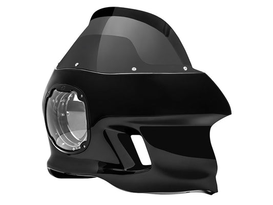 S-RT Mini Fairing – Gloss Black. Fits Dyna 2006-2017