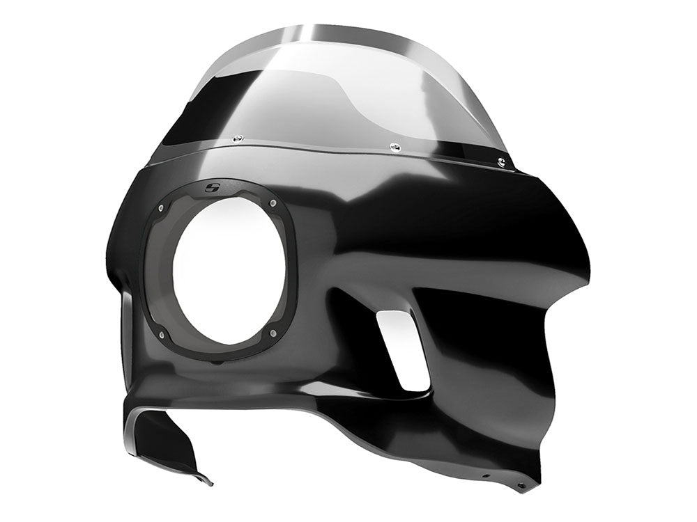 S-RT Mini Fairing – Gloss Black. Fits Sportster 2004-2021