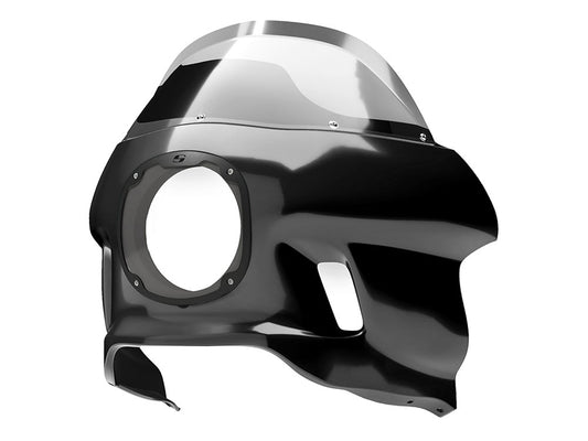 S-RT Mini Fairing – Gloss Black. Fits Sportster 2004-2021