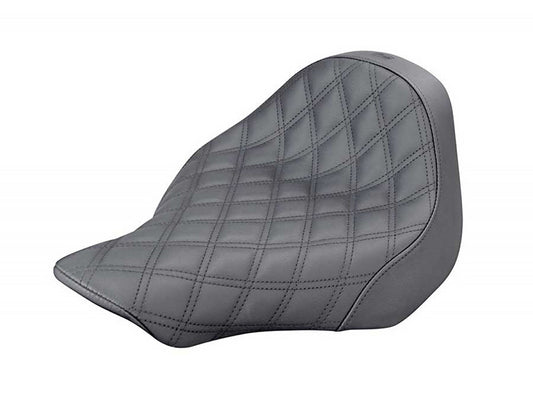 Renegade LS Solo Seat with Black Double Diamond Lattice Stitch. Fits Breakout 2013-2017.