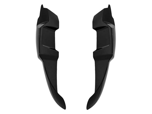 S-RT Fairing Lowers – Gloss Black. Fits Softail Street Bob 2018up, Low Rider 2018-2020 & Standard 2020up Running the Saddlemen S-RT Mini Fairing