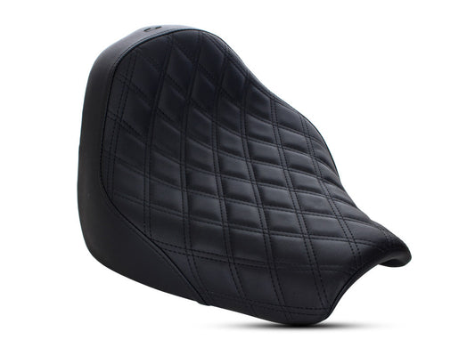 Renegade LS Solo Seat with Black Double Diamond Lattice Stitch. Fits Breakout 2018-2022