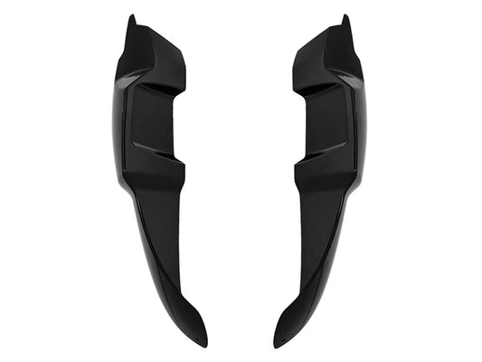S-RT Fairing Lowers – Gloss Black. Fits FXR 1982-1994 Running the Saddlemen S-RT Mini Fairing