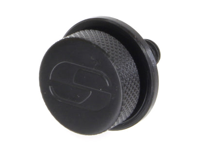 Seat Mounting Knob – Black. Fits H-D 1996up.