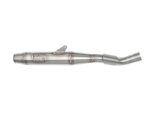 Slip On Muffler with Welded End Cap – Stainless. Fits Pan America 2021up.