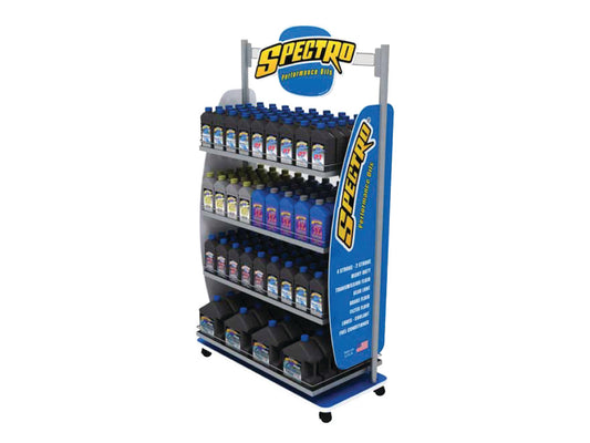 Spectro Oils Metal Rack Large Powder Coated Metal Rack.